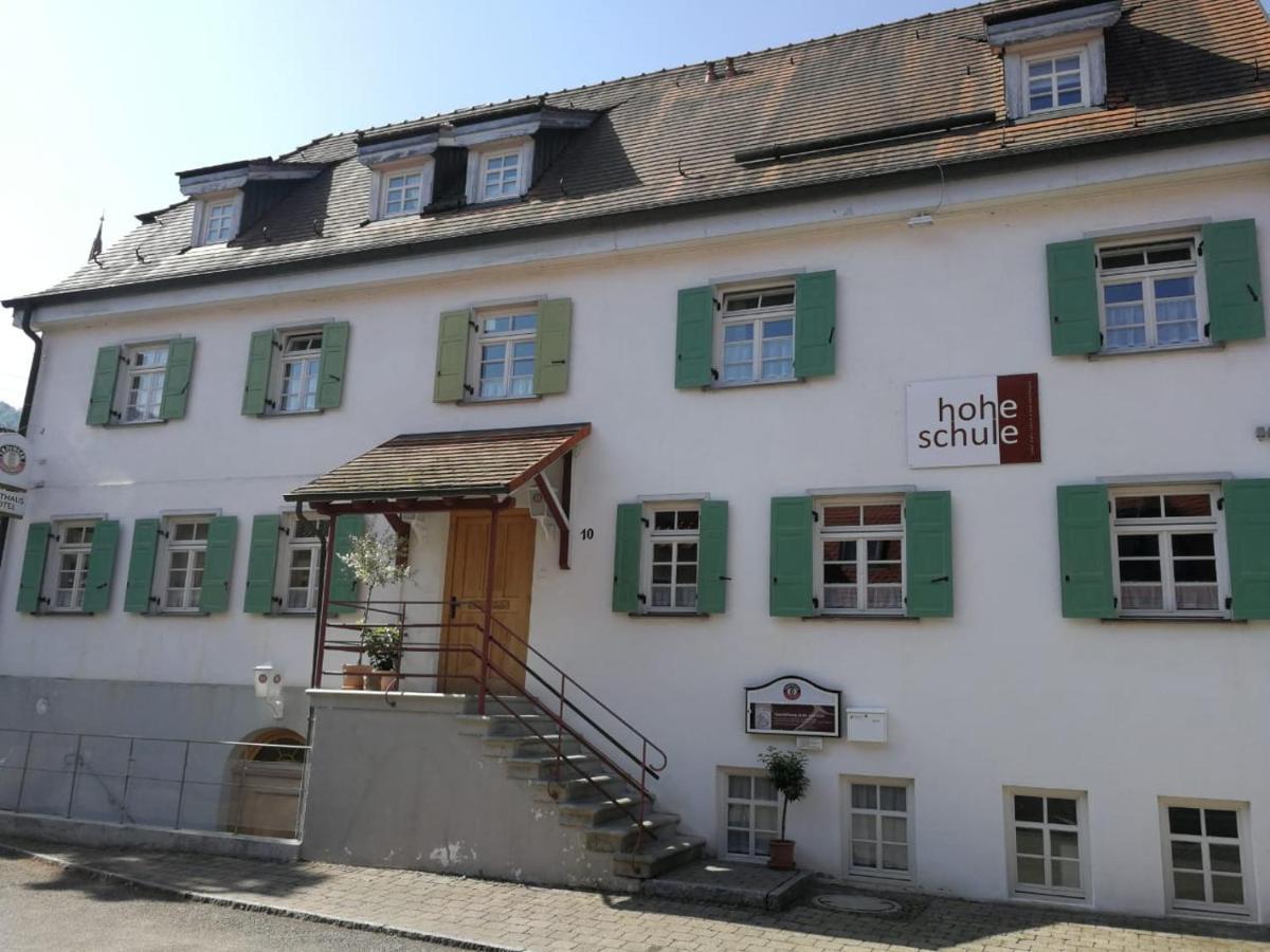 Hotel Hohe Schule Bad Überkingen Exteriér fotografie